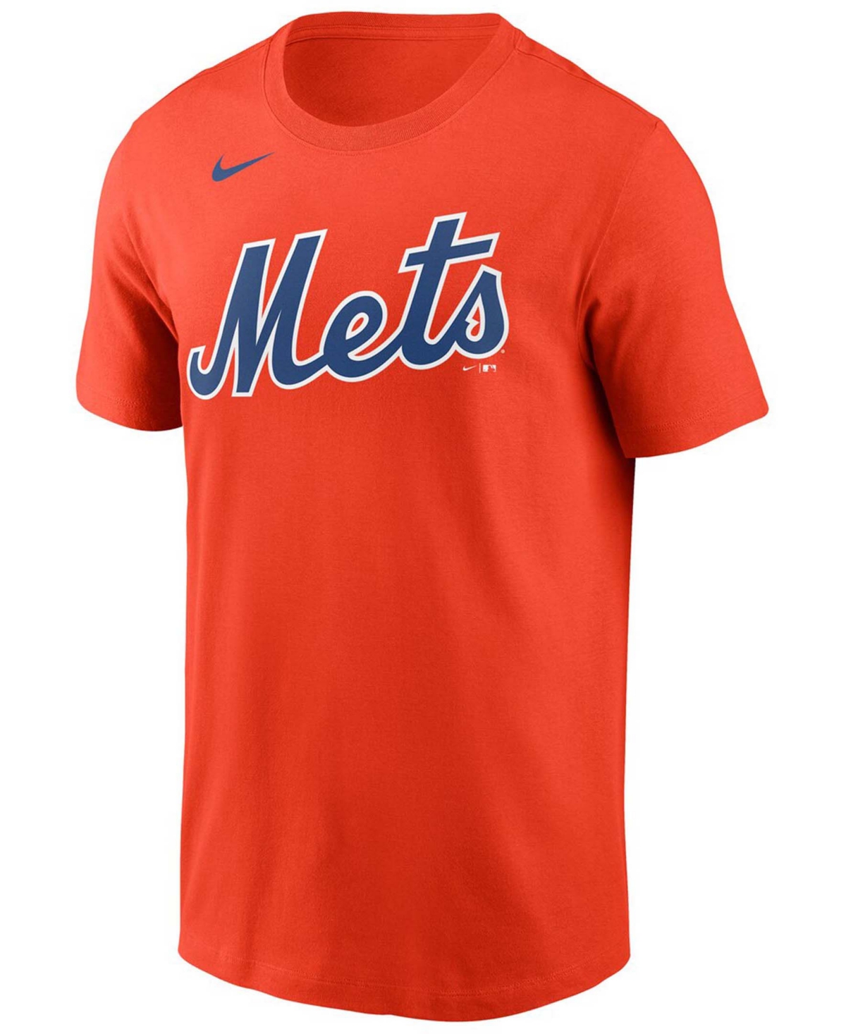 Men's Francisco LindorNew York Mets Name Number T-shirt - Orange