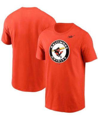 Mens Nike Baltimore Orioles Dri-Fit 3/4 sleeve t shirt