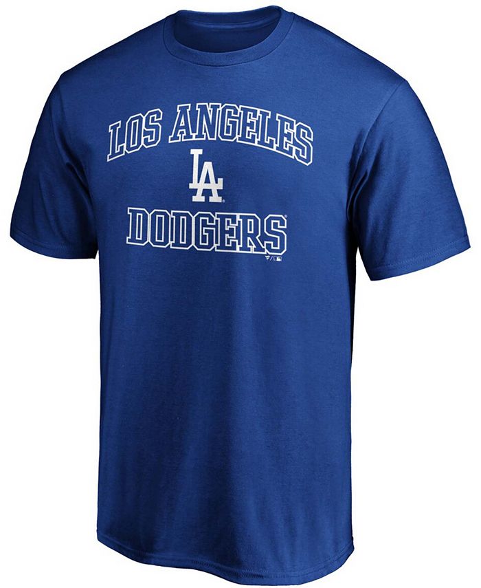 Fanatics Men's Royal Los Angeles Dodgers Heart Soul T-shirt - Macy's