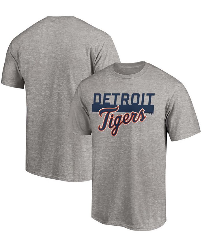 Detroit Tigers Men's Large Logo T-Shirt - Vintage Detroit Collection