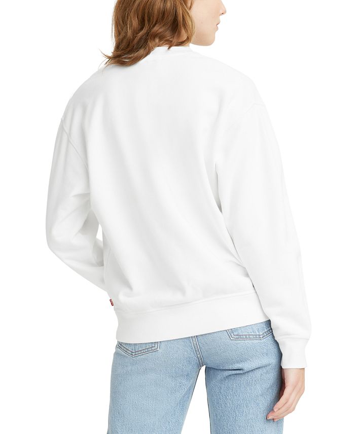Levi´s ® Graphic Melrose Slouchy Sweatshirt White