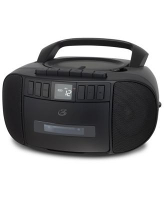 GPX CD Cassette AM or FM Radio Boom box, BCA209B