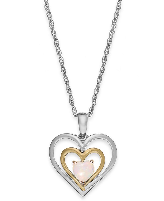 Macys sales opal necklace