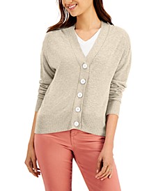 Cropped V-Neck Cardigan, Created for Macy's