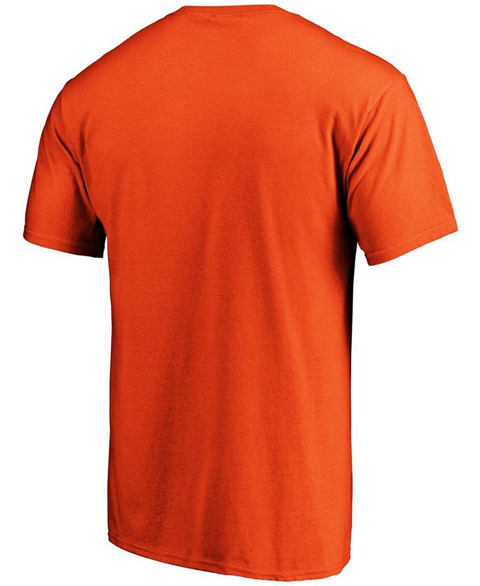 Fanatics Men's Orange Philadelphia Flyers Team Primary Logo T-shirt ...