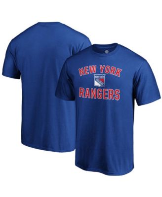 Men's Blue New York Rangers Team Victory Arch T-shirt