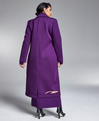 INC International Concepts Misa Hylton Long Scuba Coat INC International Concepts Misa Hylton Long Scuba Coat