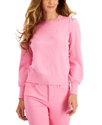 macys embellished sweaters