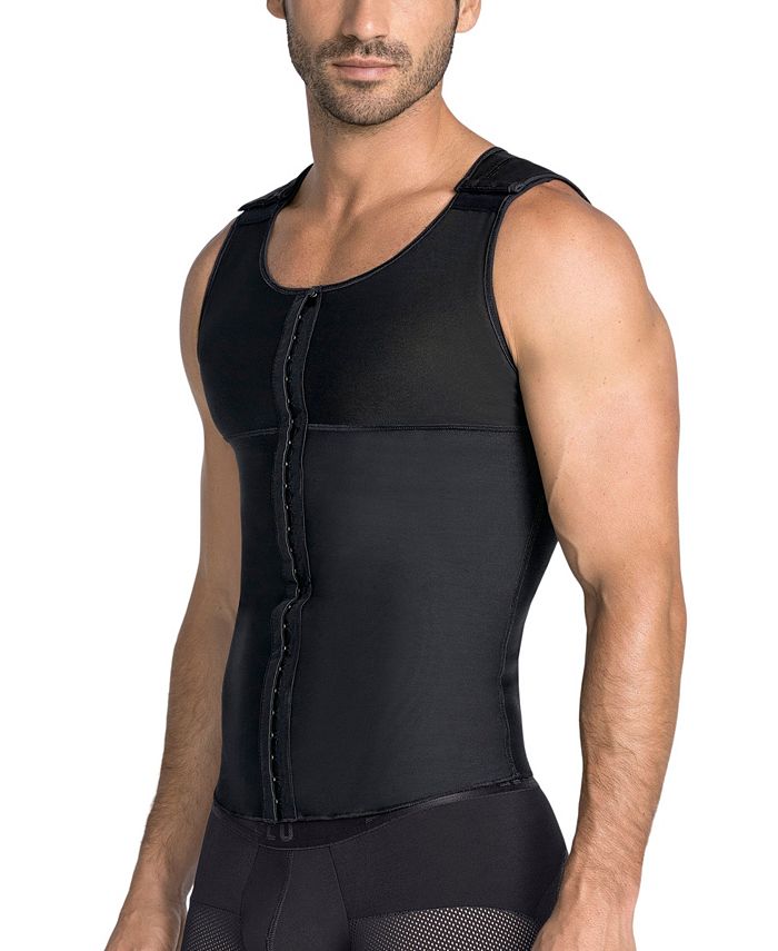 LEO Men's Firm Shaper Vest with Back Support & Reviews - Underwear ...
