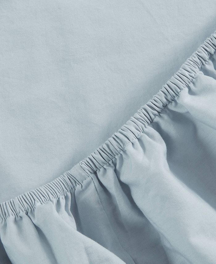 Vera Wang Organic Cotton Percale 4 Piece Sheet Set, King Macy's