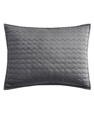 Vera Wang CLOSEOUT! Herringbone Stitch 3 Piece Quilt Set, Queen