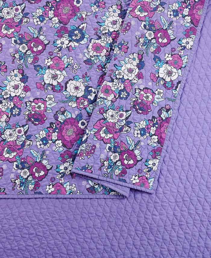 Vera Bradley Enchanted Garden 3 Piece Quilt Set, Full/Queen Macy's
