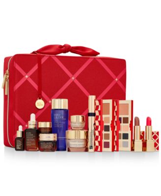 Limited Edition. 29 Beauty Essentials. Includes 9 Full-Size Favorites - Only $75 with any $45 Estée Lauder Purchase. A $550 Value!