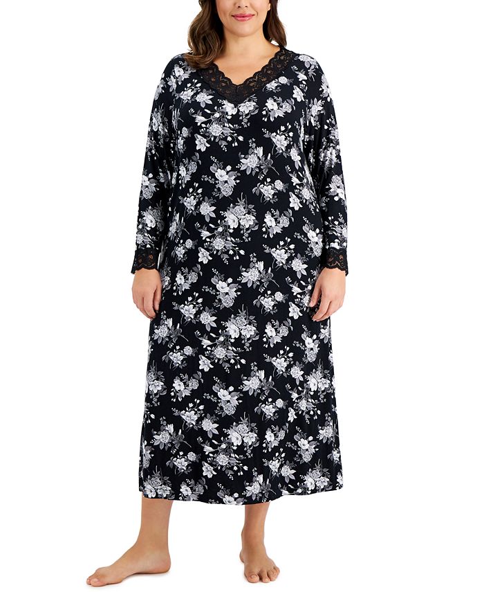 Women Clothing Sleepwear Created For Macys Charter Club Plus Size Lace 