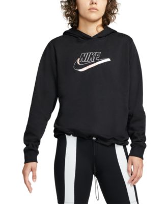 nike plus size hooded shirts & tops