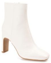 macy's white ankle boots
