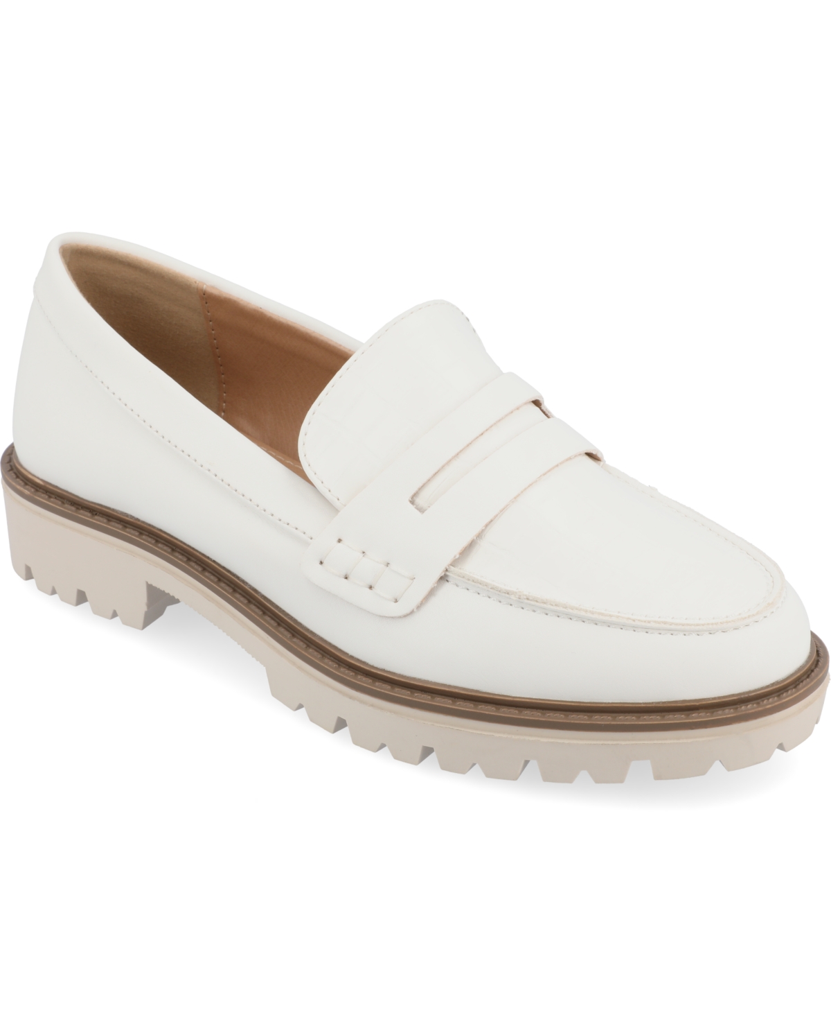 Women's Kenly Lug Sole Loafers - White