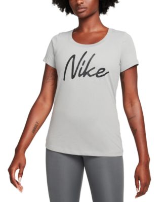 women's nike dry training crewneck tee