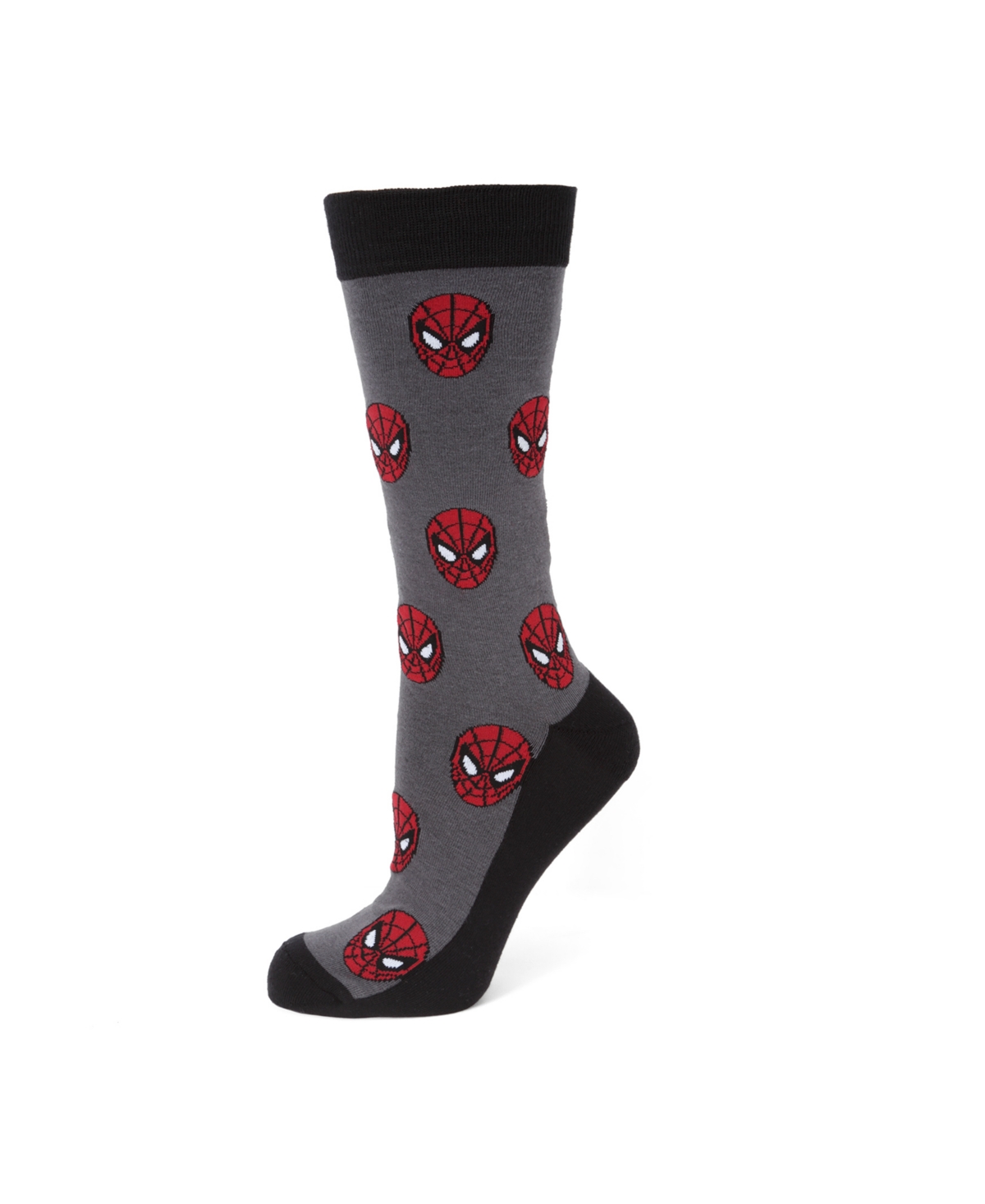 Men's Spider-Man Sock - Gray