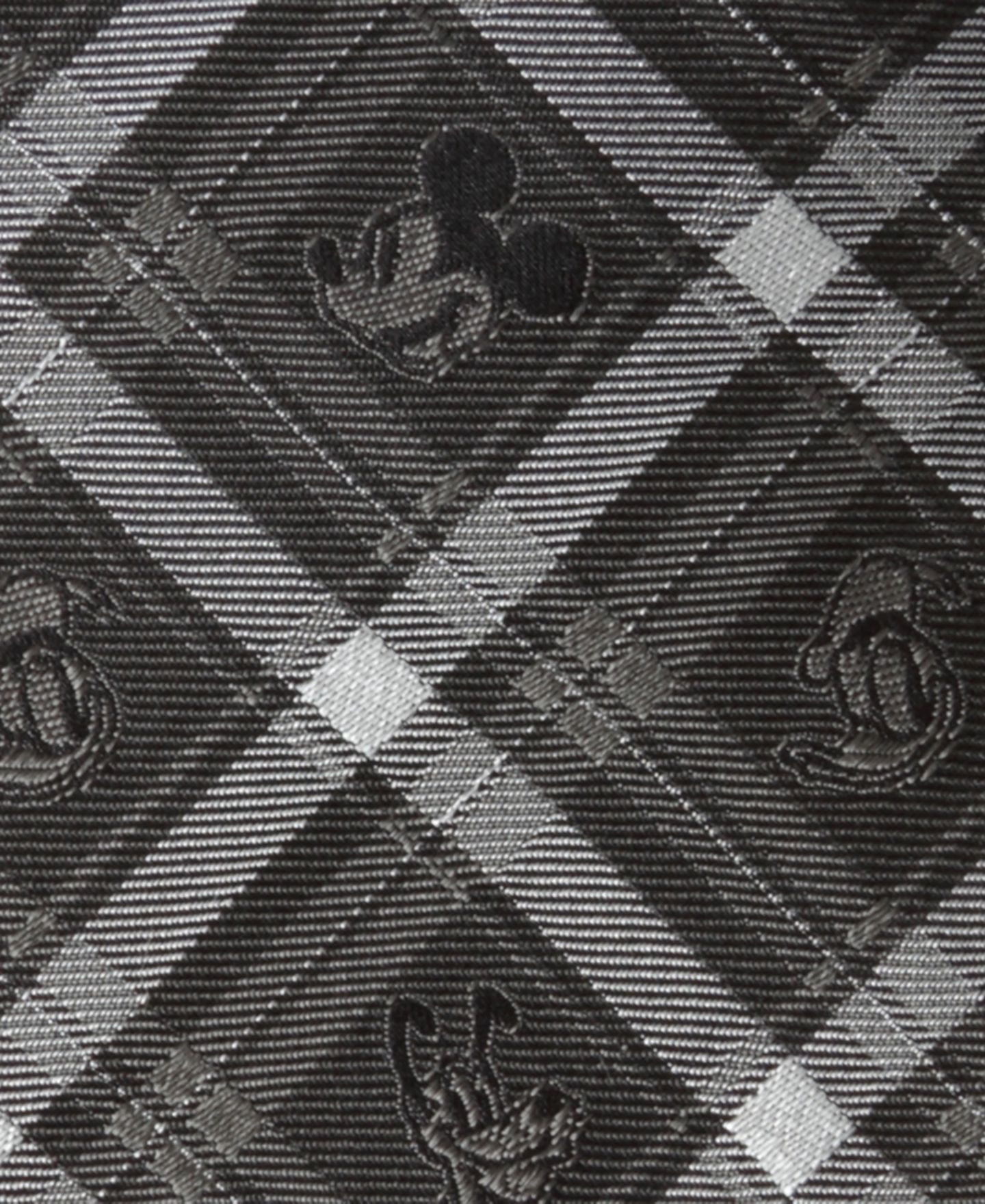 Мужской галстук Disney Mickey and Friends Plaid Tie — фото 3