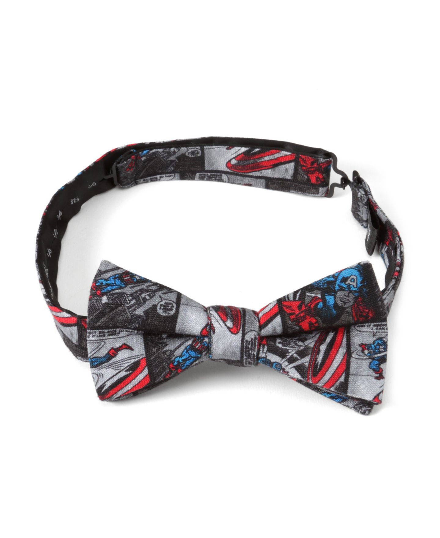 Мужские галстуки Marvel Captain America Comic Bow Tie — фото 5