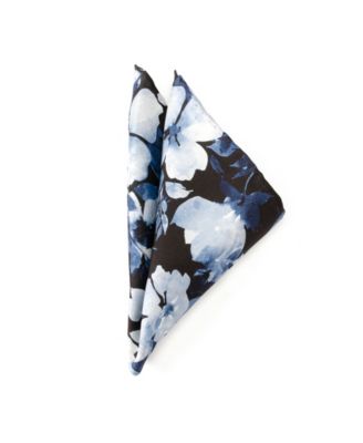 Men's Painted Floral Pocket Square