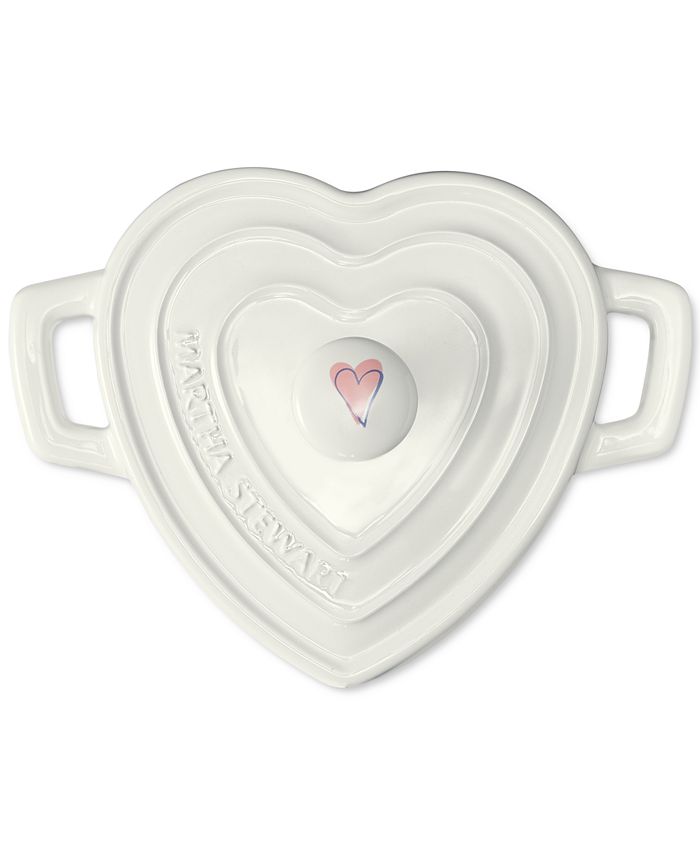 Martha Stewart Cast Iron Heart-Shaped Casserole Just $29.99 Shipped at  Macy's (Regularly $100) + More