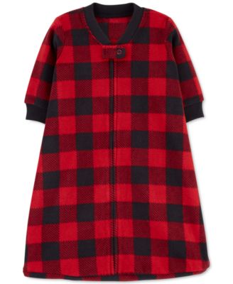Carter's - Baby Boys or Girls Plaid Fleece Sleep Bag