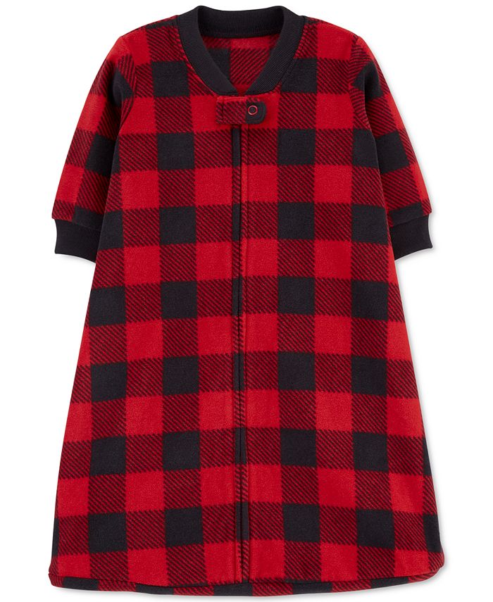 Carter's Baby Boys or Girls Buffalo Plaid Fleece Sleep Bag & Reviews