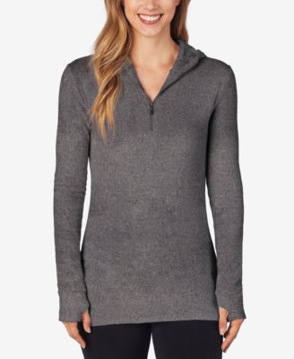 Cuddl duds half zip hoodie online