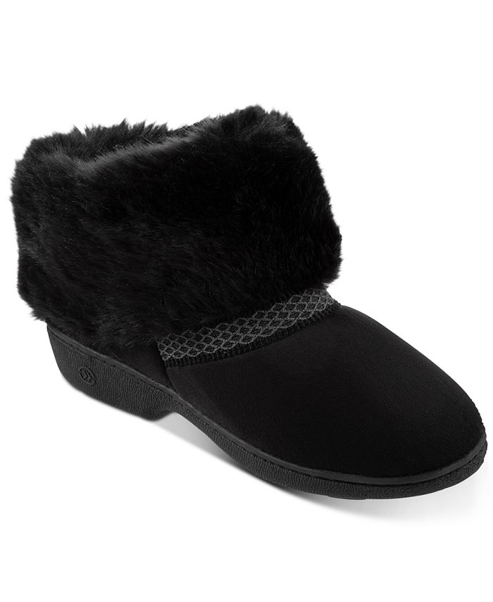 Isotoner Signature Women's Memory Foam Microsuede Mallory Boot ECO