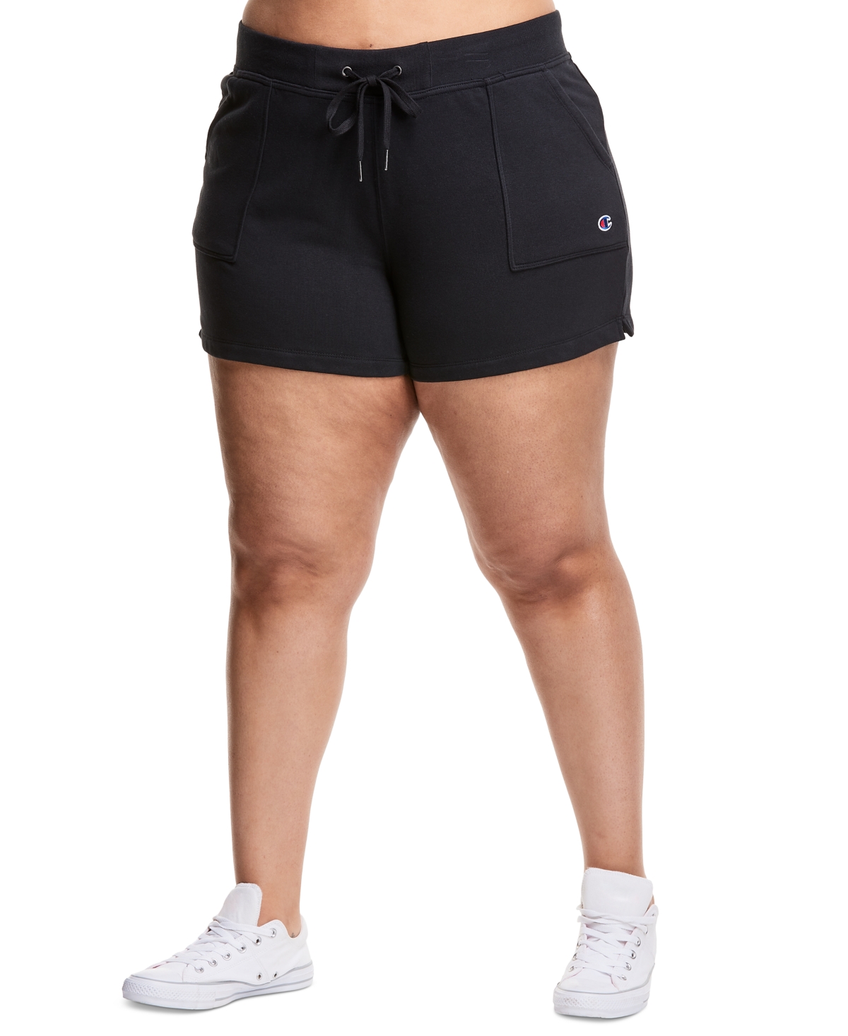 Champion Plus Size Campus Solid Shorts