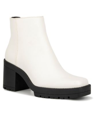 white booties macys