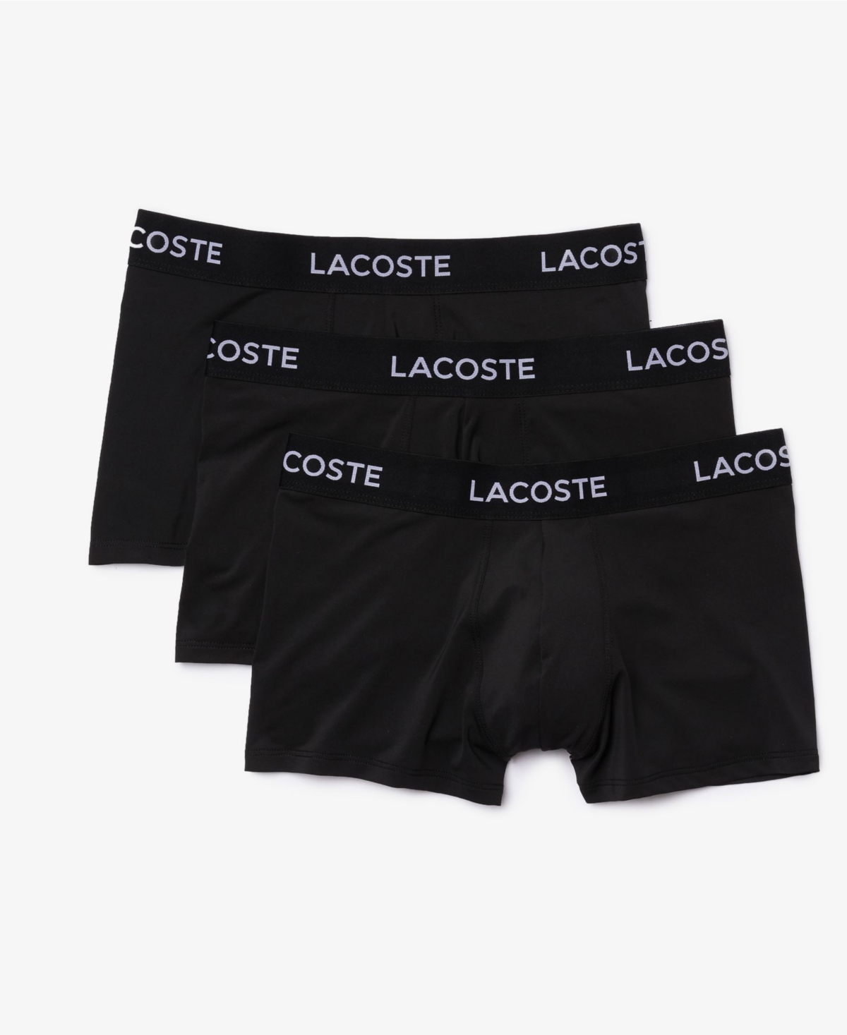 Lacoste Men's 3-Pack Microfiber Trunk Underwear