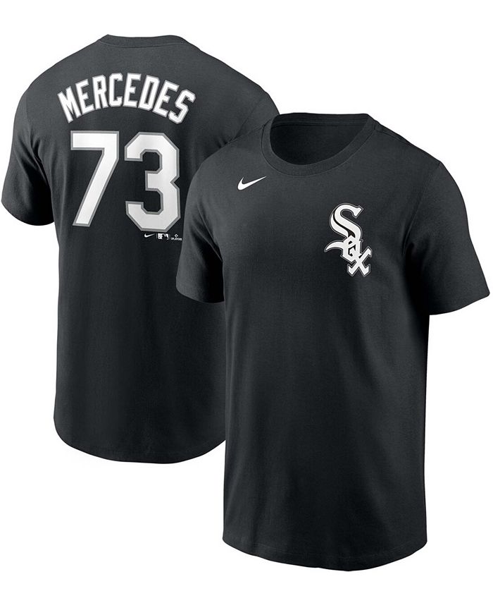 Nike Men's Yermin Mercedes Black Chicago White Sox Player Name