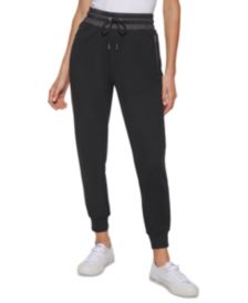 Satin Trim Jogger Pants