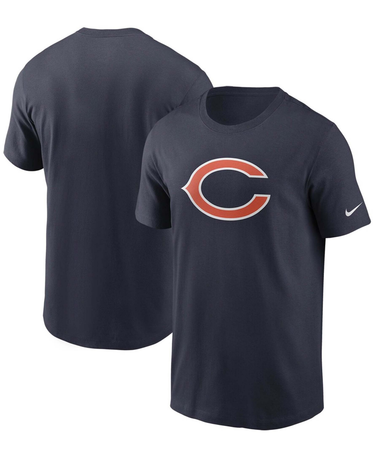 Men'sChicago Bears Primary Logo T-shirt - Navy