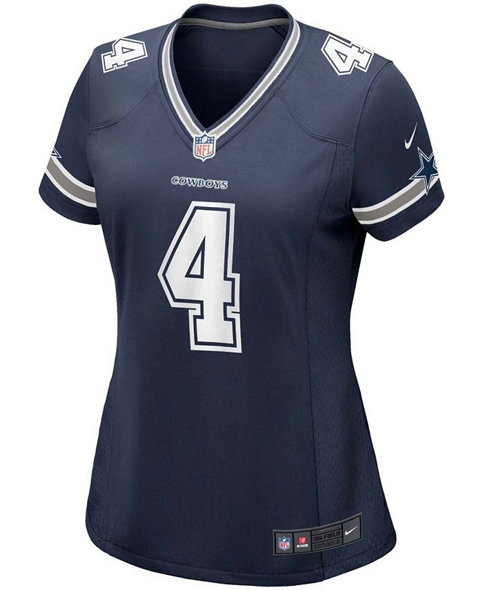 Nike Women's Dak Prescott Navy Dallas Cowboys Game Player Jersey - Macy's