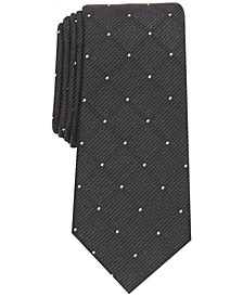 Men's Slim Dot Grid Tie, Created for Macy's 