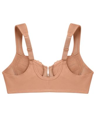 Women's Full Figure Plus Size Wonderwire Front Close Bra 1245