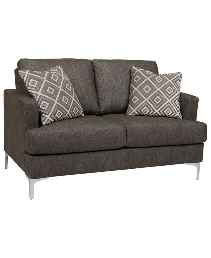 Signature Design By Ashley Arcola Ready To Assemble Loveseat Macy's
