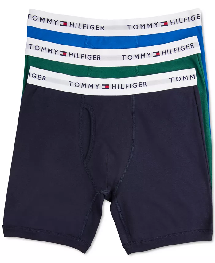 Men's Classic Cotton Boxer Briefs, 3-Pack - thumbnail 5
