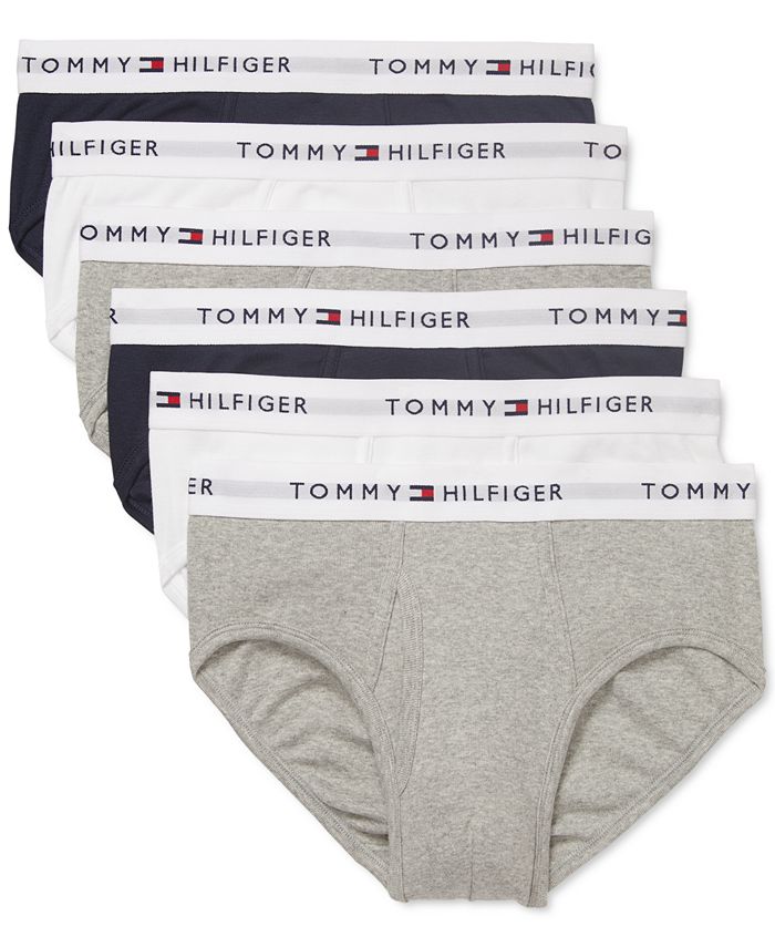 Tommy Hilfiger Women's 2 Pack Cotton Thong Panty Underwear TH Print Perfect  Gift