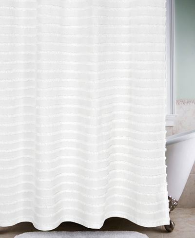 Park B. Smith Retro Stripe Shower Curtain
