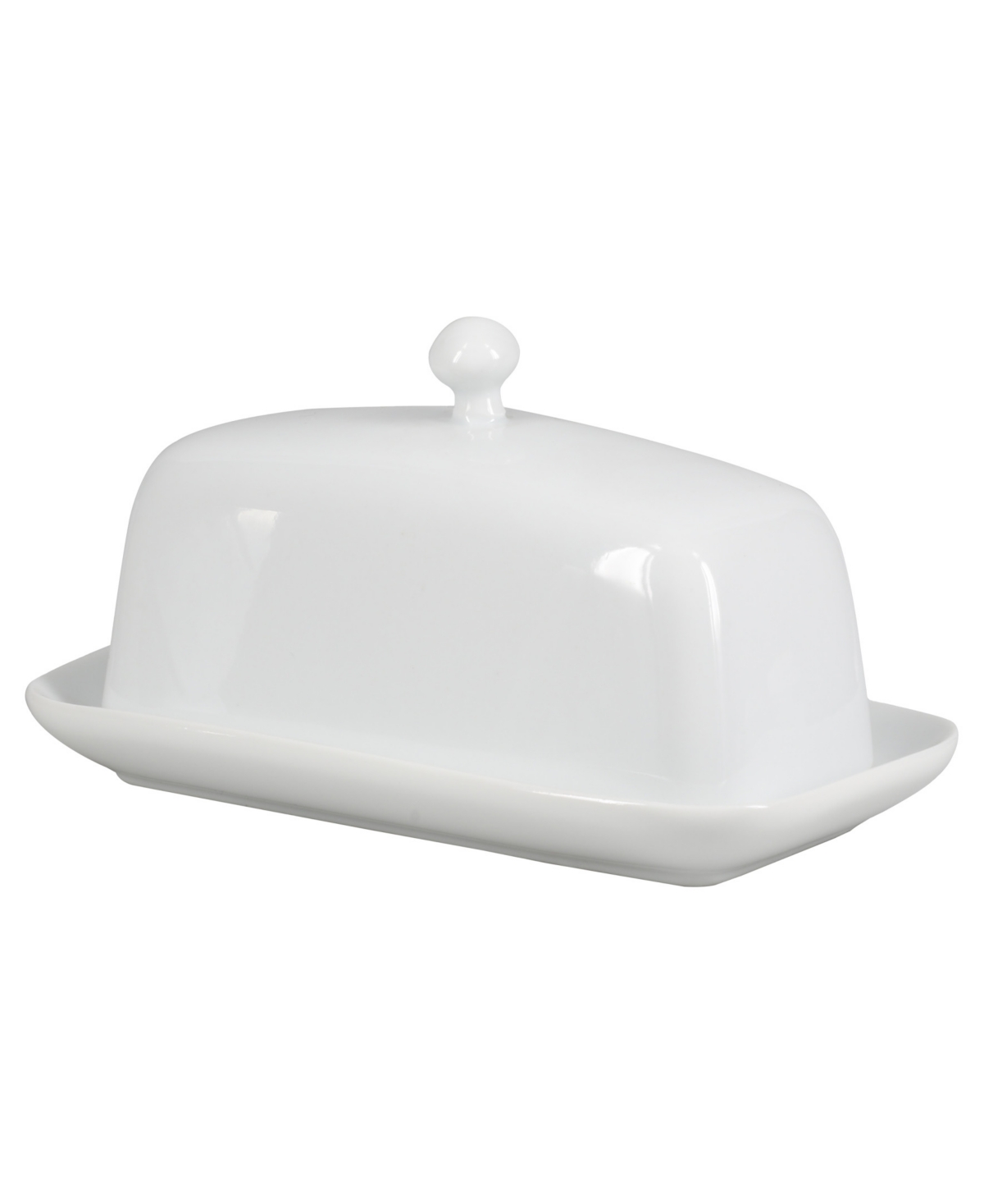 13099862 Covered Butter Dish with Knob Lid sku 13099862