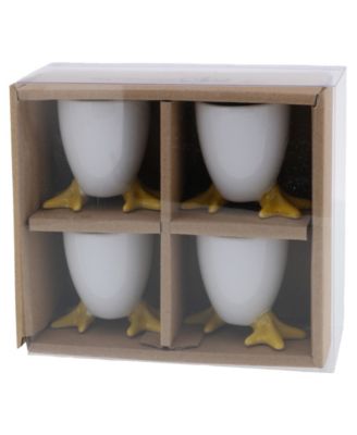 Chicken Feet Egg Cups, Set of 4