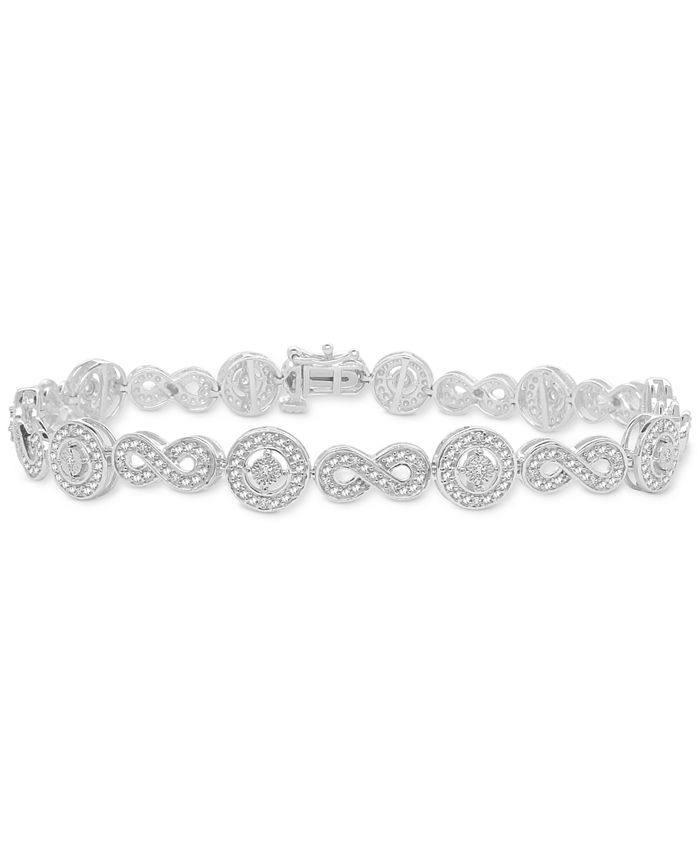 Macy's infinity bracelet on sale