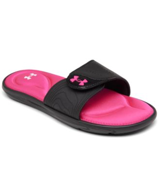 women's ua ignite ix slides