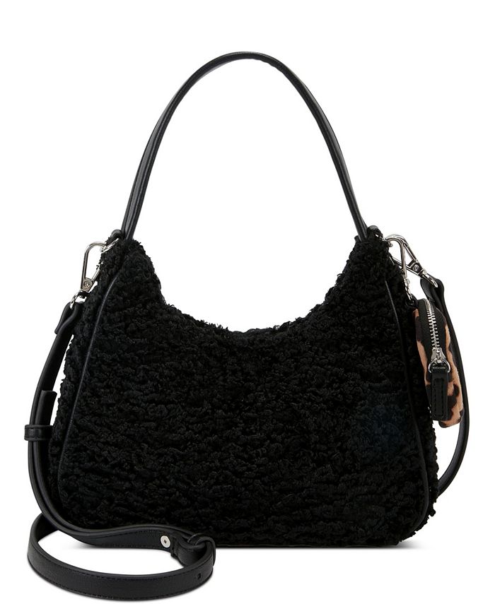 INC International Concepts Zaree Faux Fur Shoulder Bag, Created for