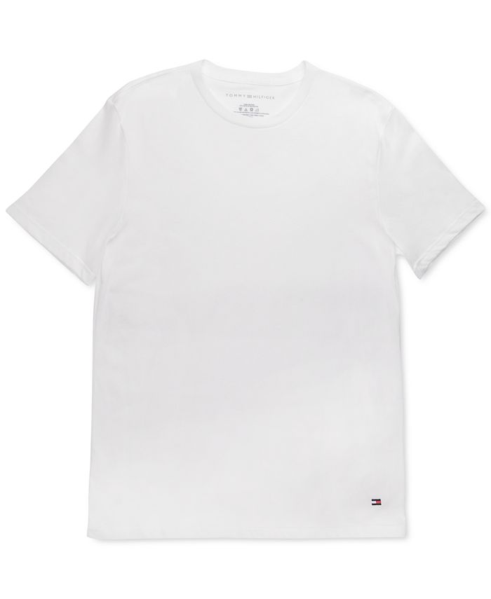 Tommy Hilfiger Men's Cotton Classic Crewneck T-Shirts, Pack of 5 - Macy's